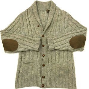 Vintage Eddie Bauer Wool Cardigan Sweater Shawl